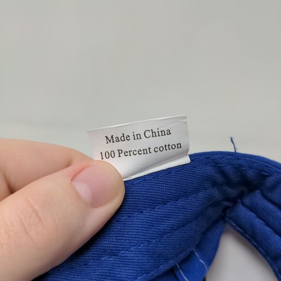 Fastenal Men's Strapback Hat Blue Adjustable Embroidered Logo Official - Picture 12 of 12